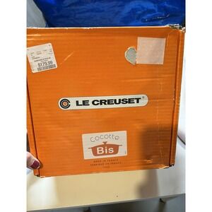 LE CREUSET Empty Cardboard Storage BOX ONLY  Organization Orange For 22cm Pot